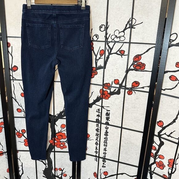 Spanx Skinny Jeans Womens Size M Jean-ish Leggings High Rise Pull On Denim - Picture 5 of 8